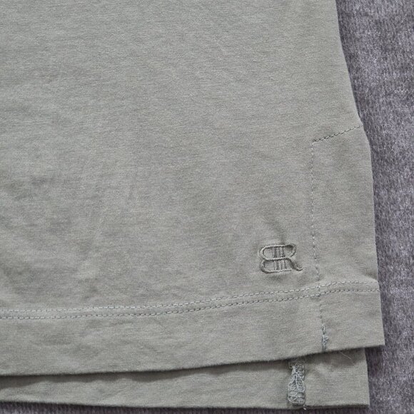 T Shirt Women L Lot of 2 Banana Republic Olsen Yellow Green SS Cotton Mix Casual - Picture 6 of 16